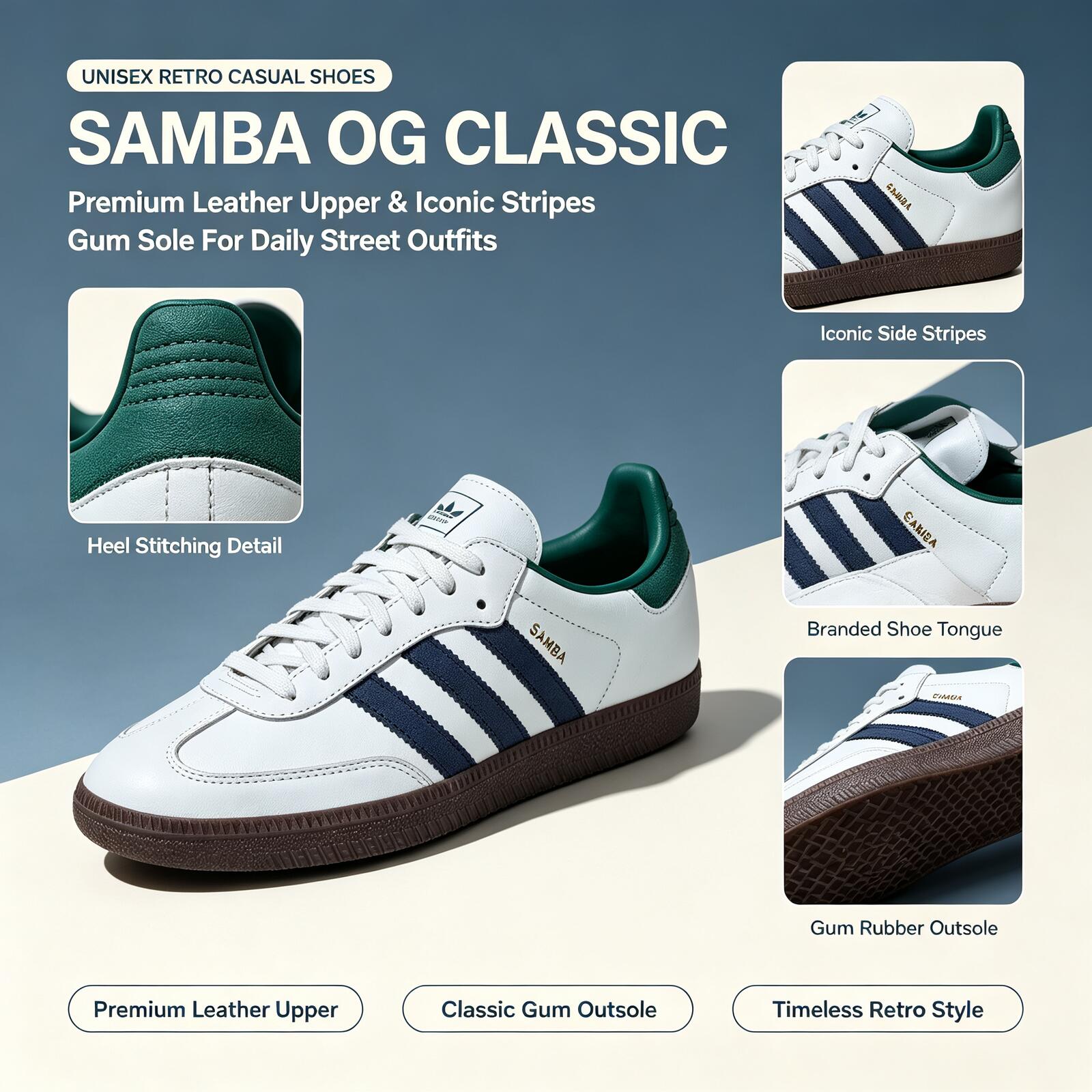 Adidas Shoes Samba - Officiële Adidas Originele SAMBA OG Low