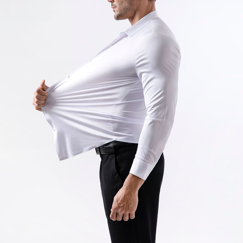 Men Formal Wear 2025 - Premium herenoverhemd met ultra-stretch - Hoogwaardig