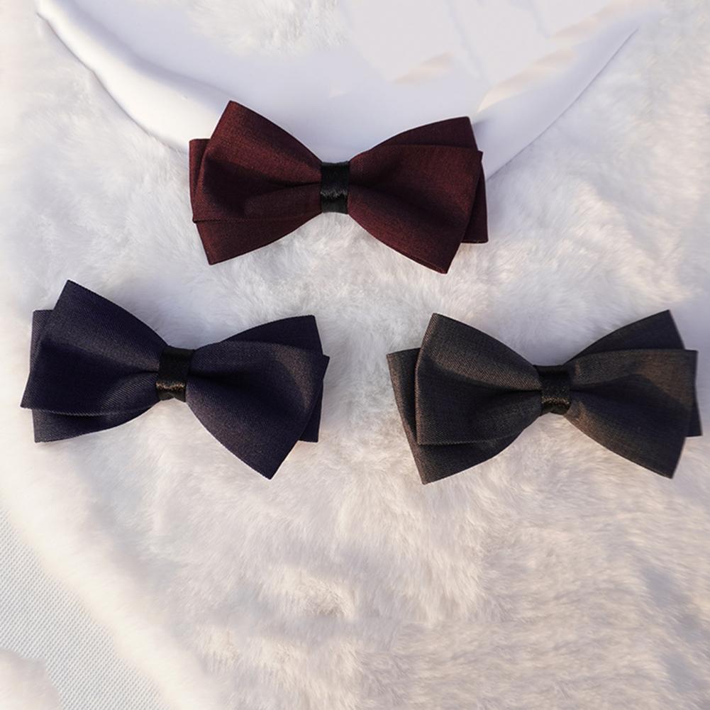 Men'S Formal Wear Bow Ties - Duurzame vlinderdas Elegante verstelbare dubbellaagse vlinderdas