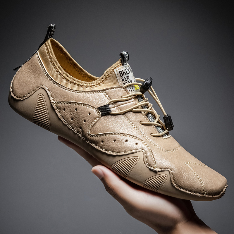 Men Formal Wear Shoes - Lederen Casual Sneakers Voor Heren Rijschoenen