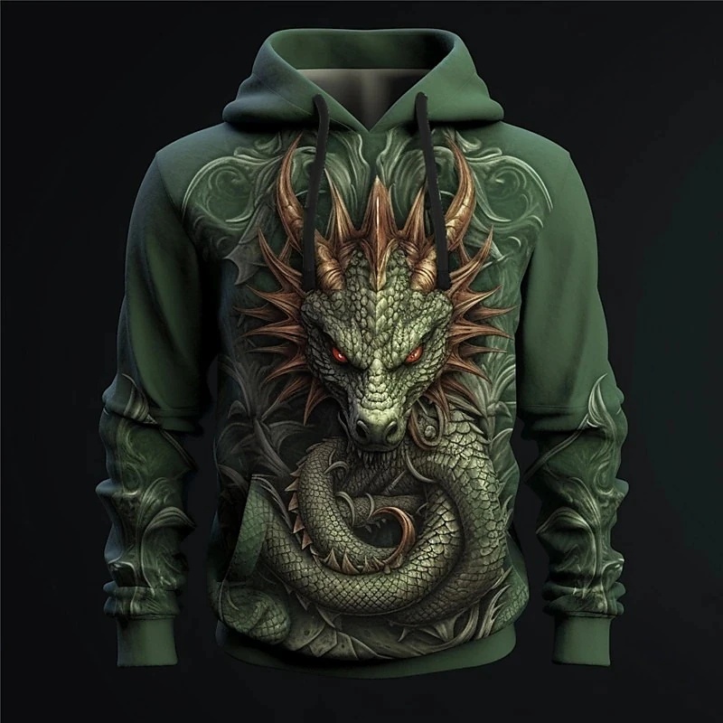Y2K Formal Wear Men - Modieuze 3D-hoodies voor mannen y2k Personalisatie