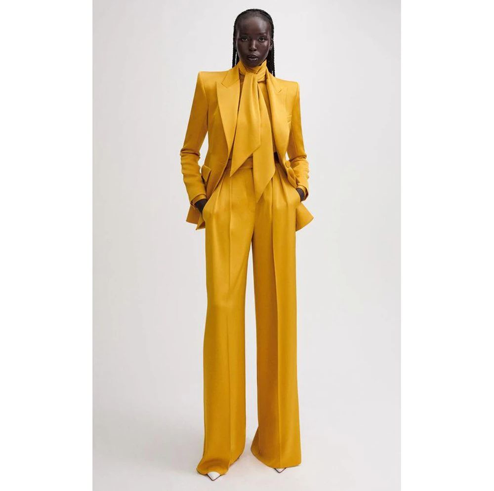 Formal Wear For Men Yellow - Zwart meisje cool wear mode gele