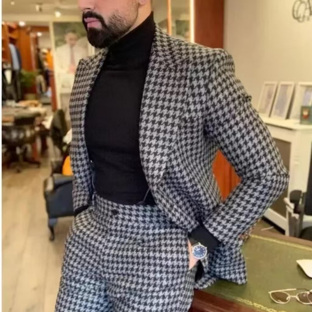 Houndstooth Vintage Herenpak P - Men'S Vintage Formal Wear recensie en prijs
