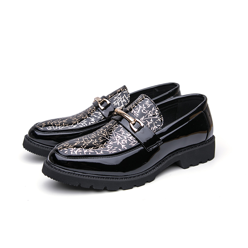 Heren tweekleurige bamboe prin - Men Formal Wear Shoes recensie en prijs