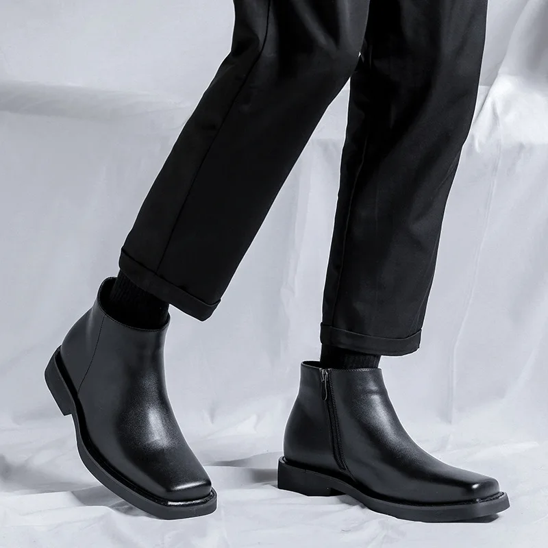 Zwart Nieuwe Mode Mannen Casua - Men Formal Wear Shoes recensie en prijs