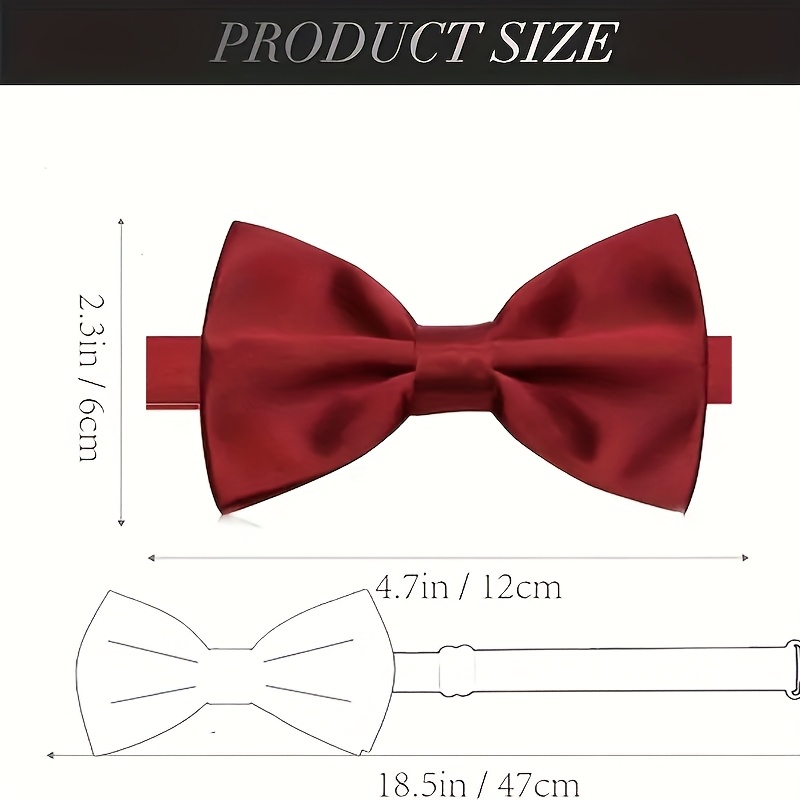 8 stuks/12 stuks heren bordeau - Men'S Formal Wear Bow Ties recensie en prijs