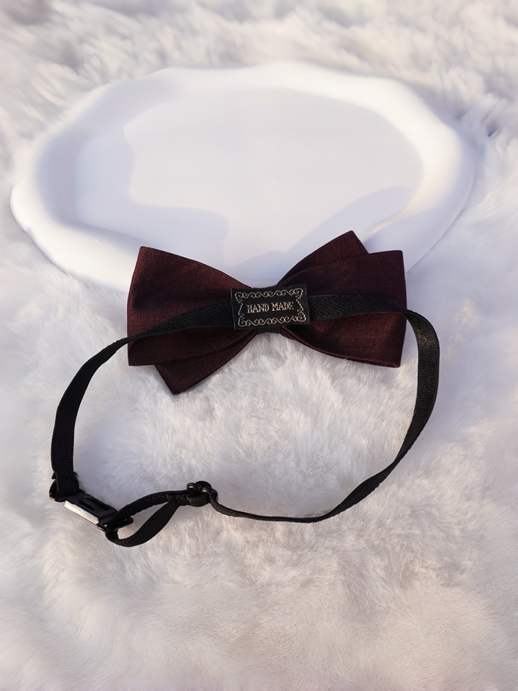 Bordeauxrode dubbellaagse matt - Men'S Formal Wear Bow Ties recensie en prijs