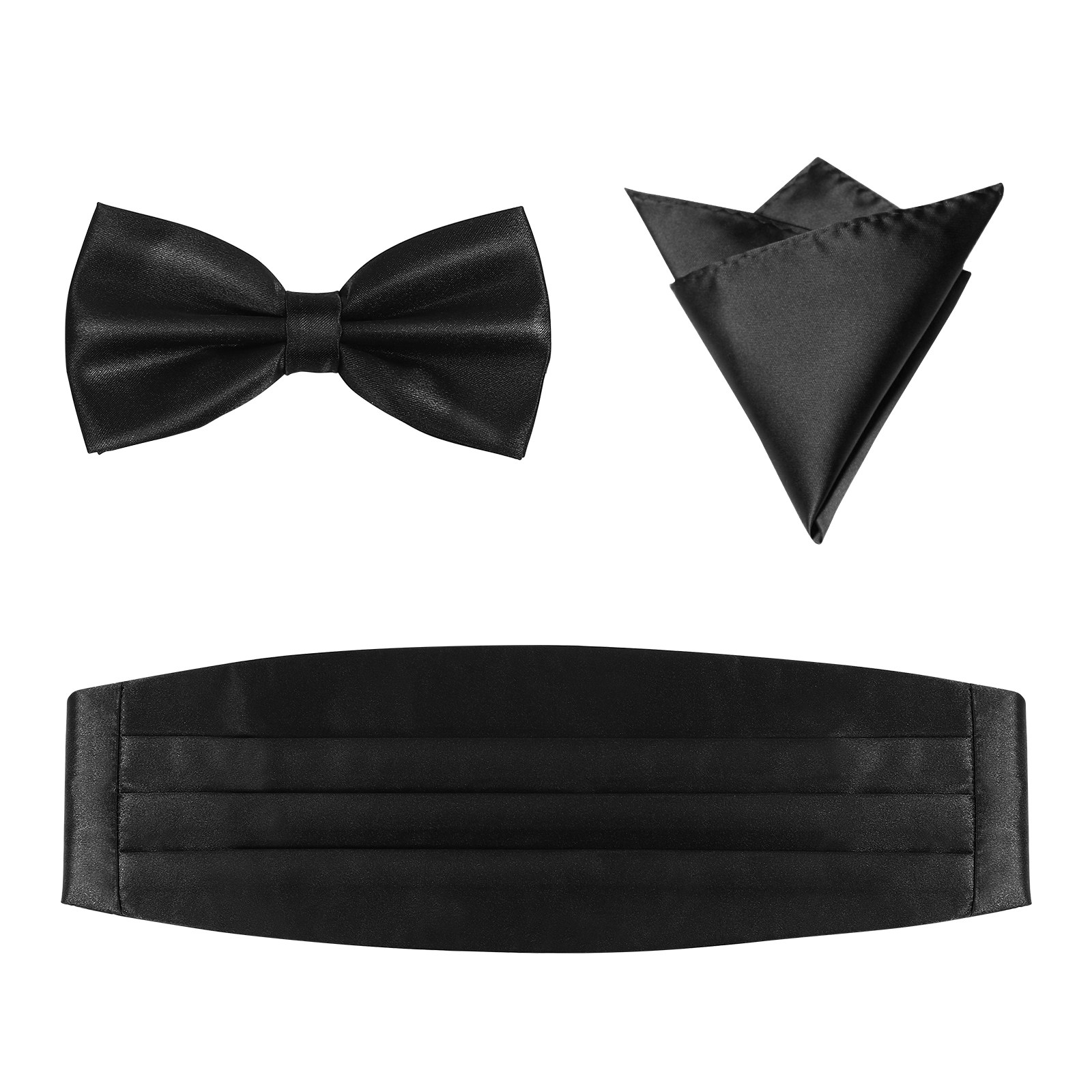 1 Set Premium Polyester Cummer - Men'S Formal Wear Bow Ties recensie en prijs