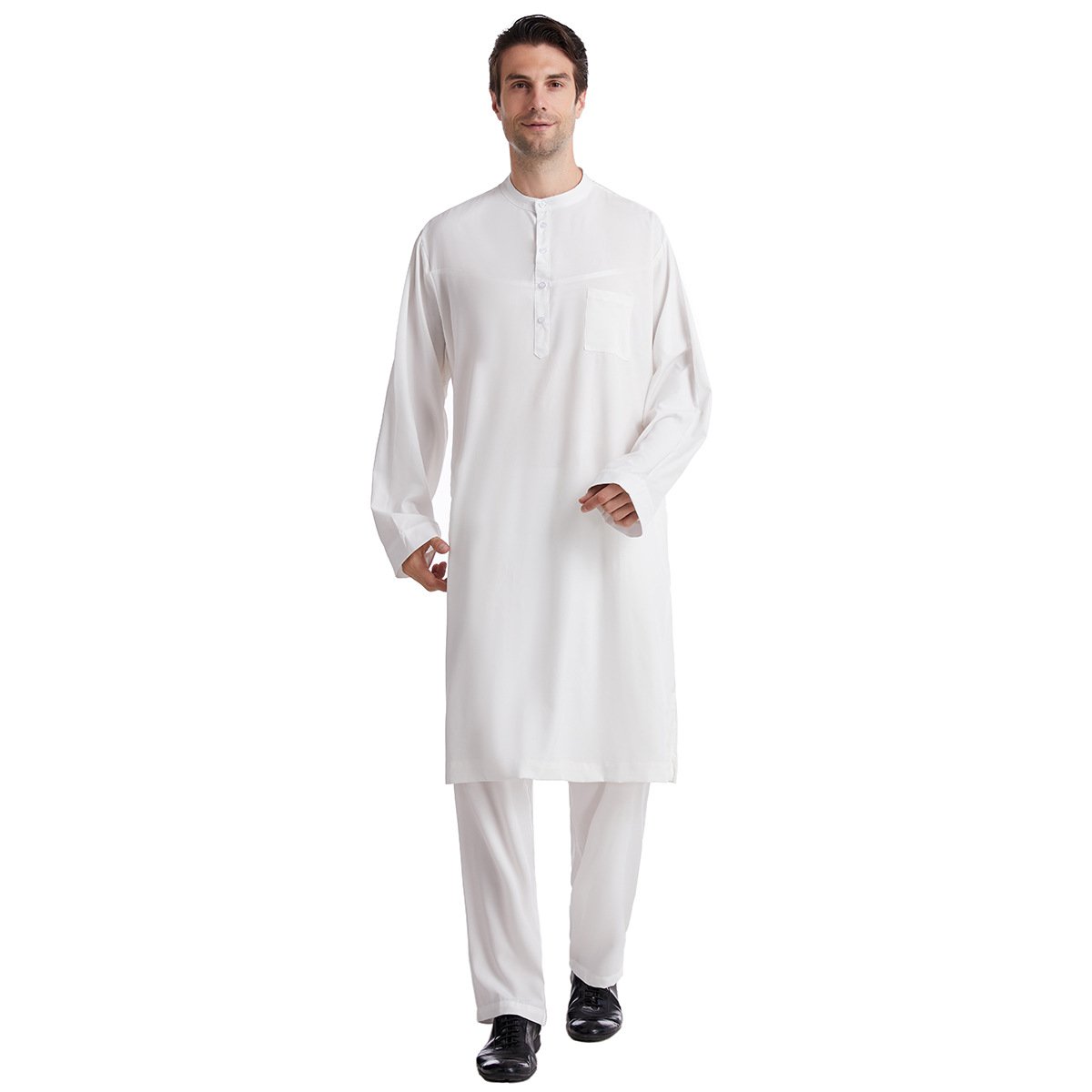 Moslim mannen Jubba Thobe 2-de - Men Formal Wear 2025 recensie en prijs