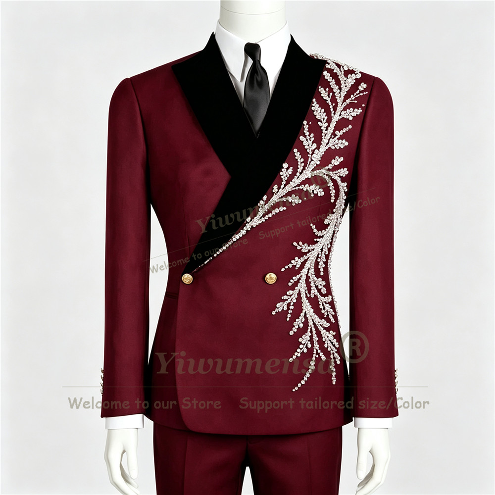 Exclusieve pakken met diamantv - Men Formal Wear Fashion recensie en prijs