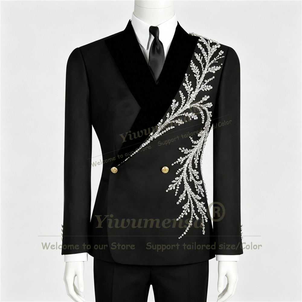 Exclusieve pakken met diamantv - Men Formal Wear Fashion recensie en prijs