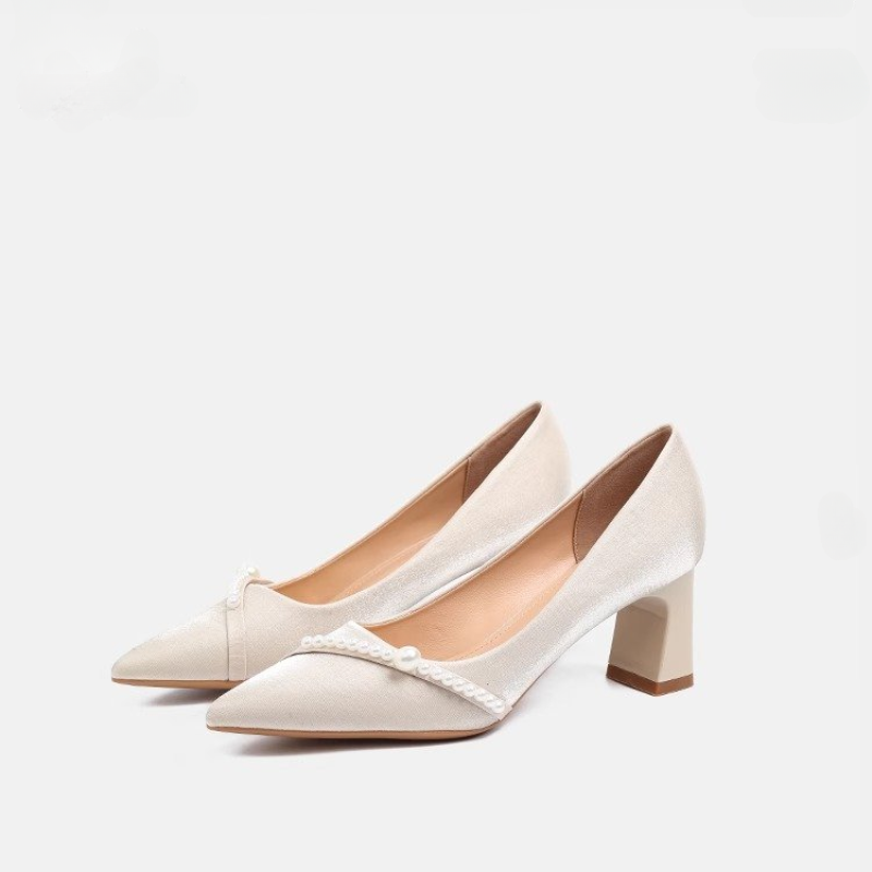 Elegante pumps met parelversie - Men Formal Wear Shoes recensie en prijs