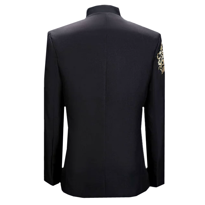 Nieuw heren geborduurd kostuum - Men'S Vintage Formal Wear recensie en prijs