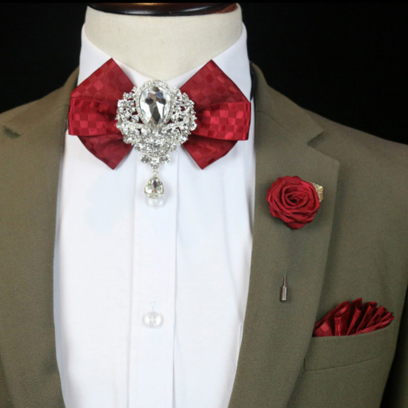 Heren Bruiloft Strass Strik St - Men'S Formal Wear Bow Ties recensie en prijs