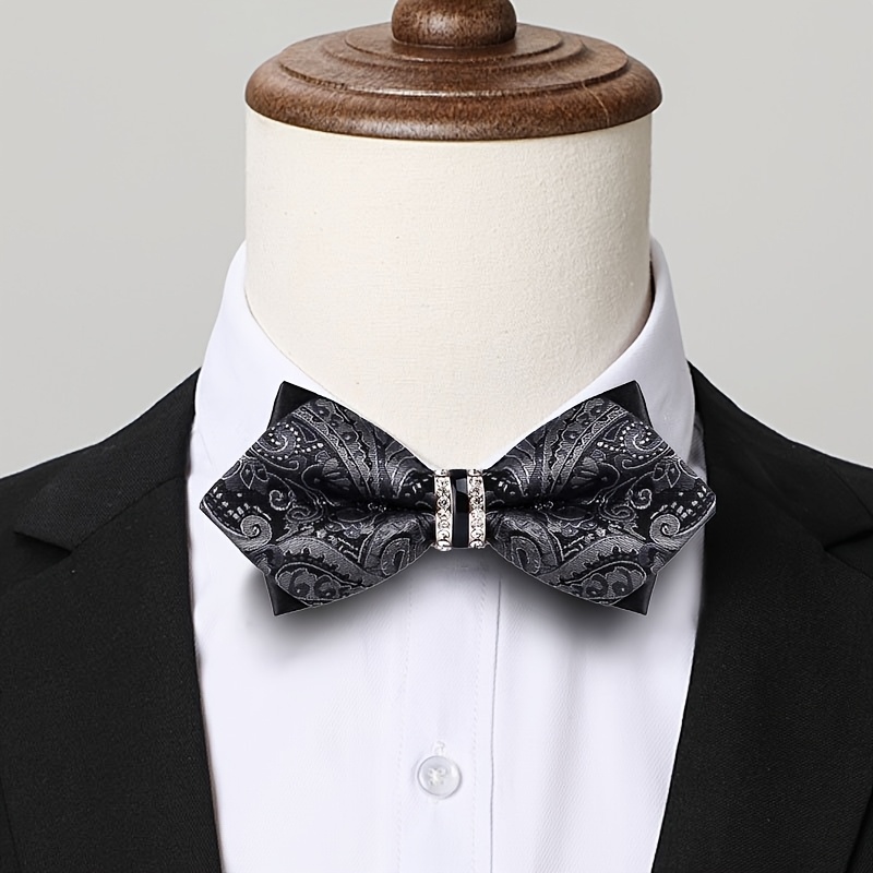 Heren vlinderdas van jacquard  - Formal Wear For Men Yellow recensie en prijs