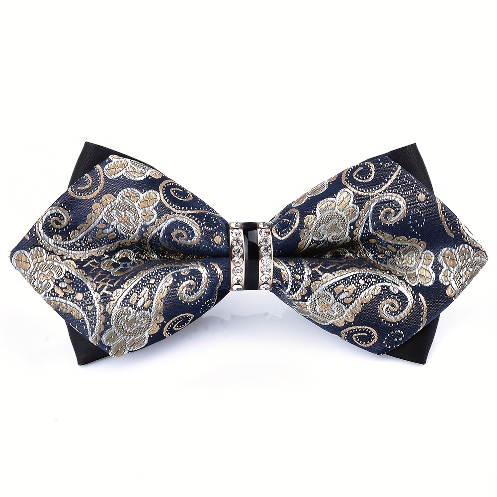 Heren vlinderdas van jacquard  - Formal Wear For Men Yellow recensie en prijs